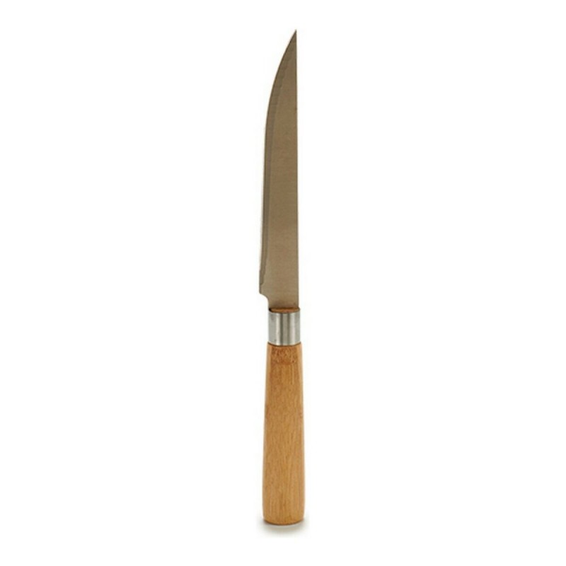 Knife Silver Brown Stainless steel...