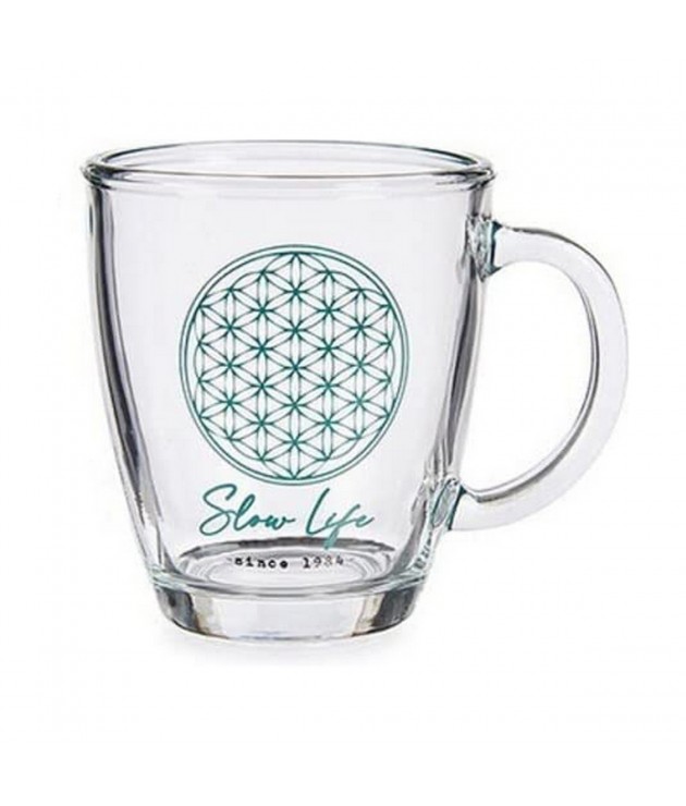 Mug Slow Life Transparent Glass (320 ml)