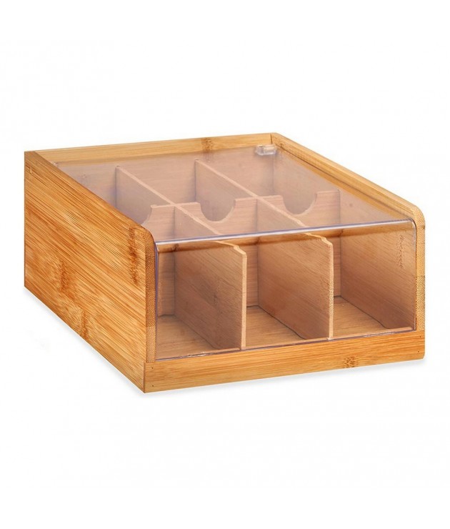 Box for Infusions Plastic Bamboo (20...