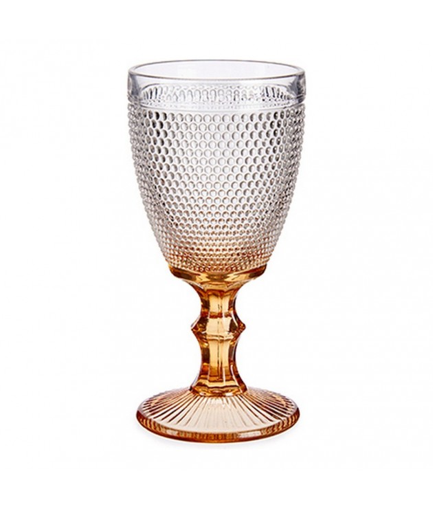 Wine glass Points Amber Crystal (330...