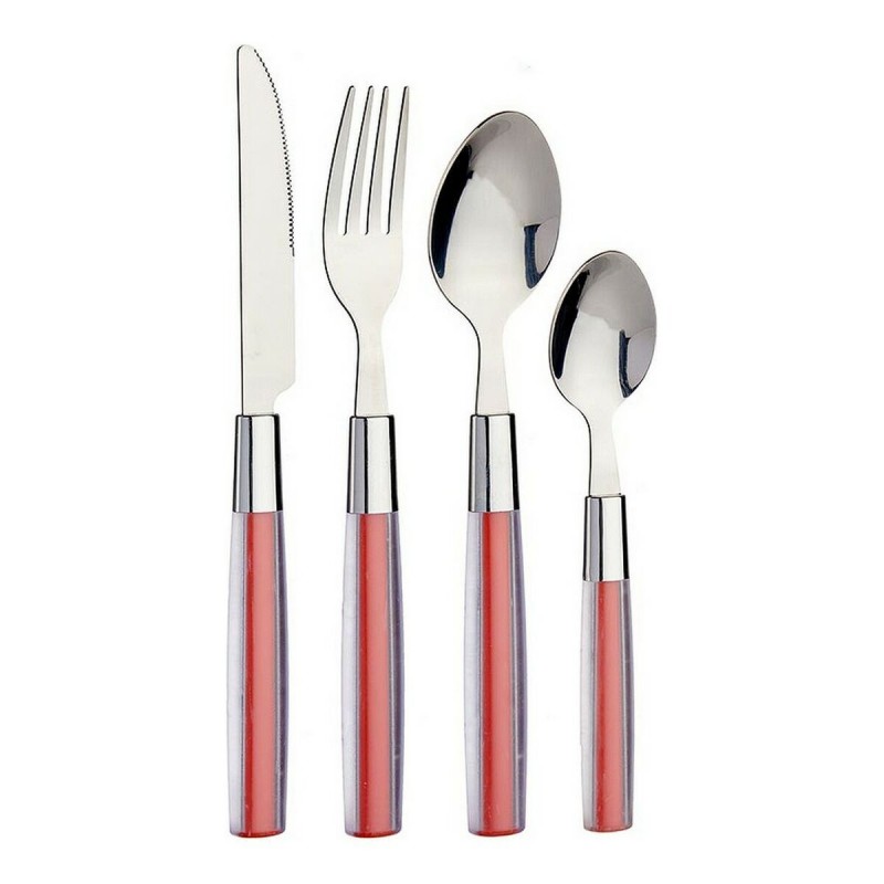 Cutlery Set Red Stainless steel PS...