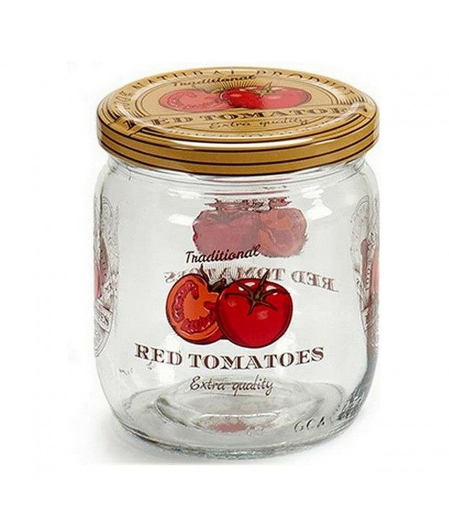 Glass Jar Red Tomatoes 425 cc (17,5 x...