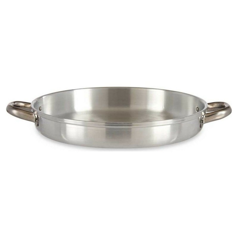 Deep Pan with Handles Silver...