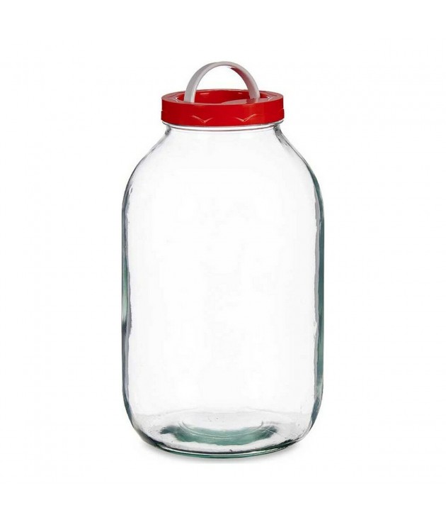 Pot en verre Rouge Transparent polypropylène (5 L)