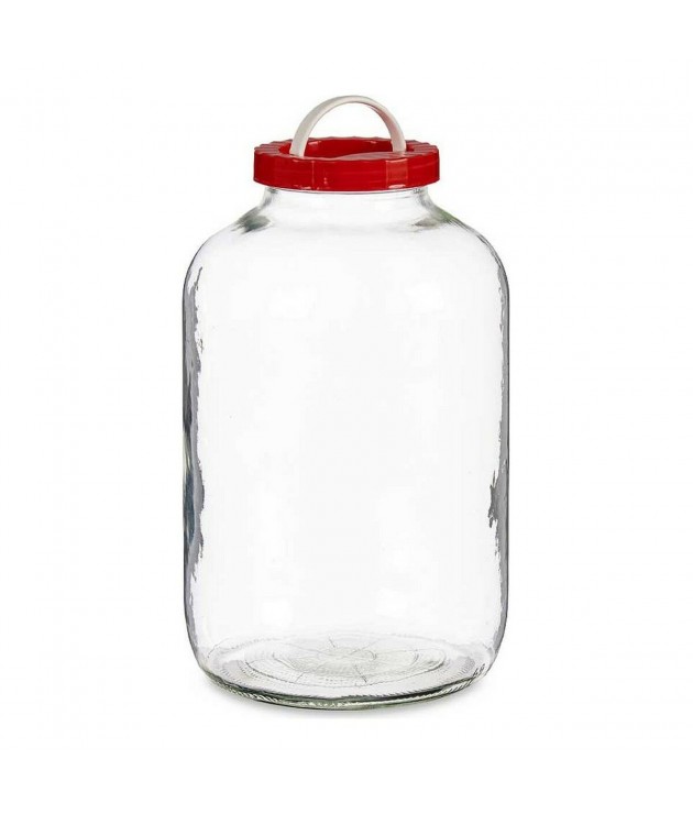 Pot en verre Rouge Transparent Plastique polypropylène (8 L)