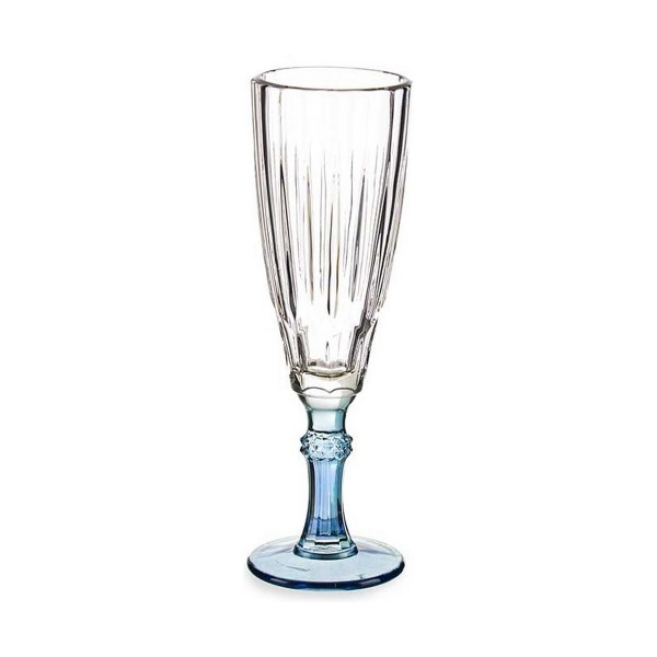 Coupe de champagne Exotic Verre Bleu (170 ml)