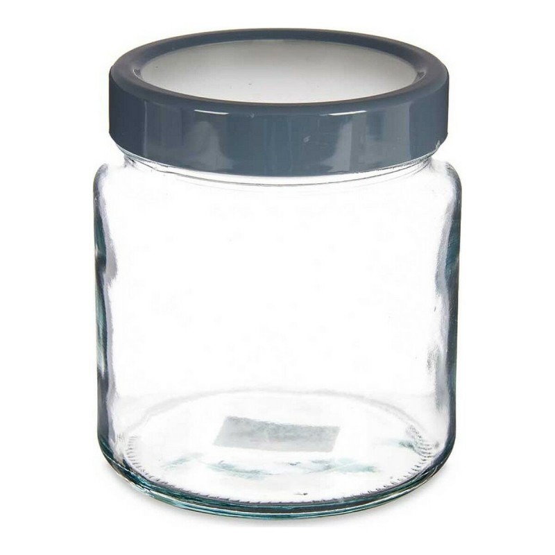 Boîte Gris Transparent verre (11,5 x 13,2 x 11,5 cm) (1000 ml)