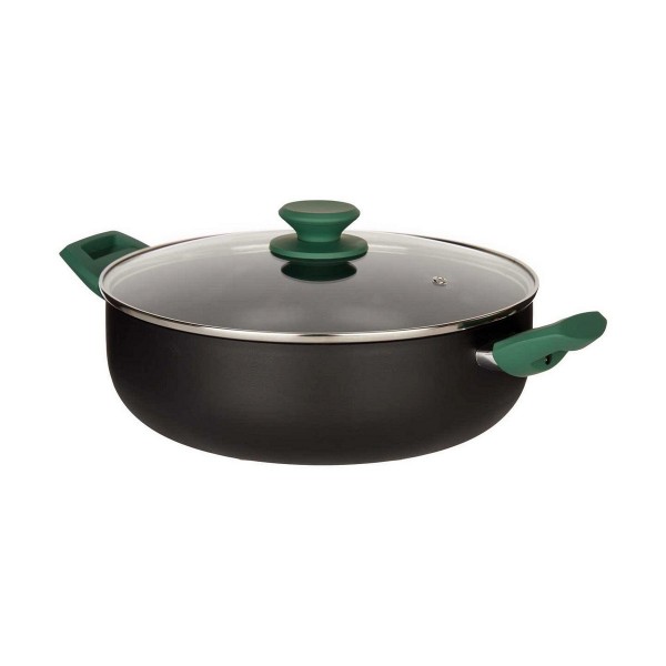 Casserole Noir Vert Aluminium (7 L)