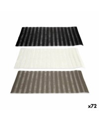 Dessous de plat 45 x 30 cm Noir Gris Blanc (72 Unités)