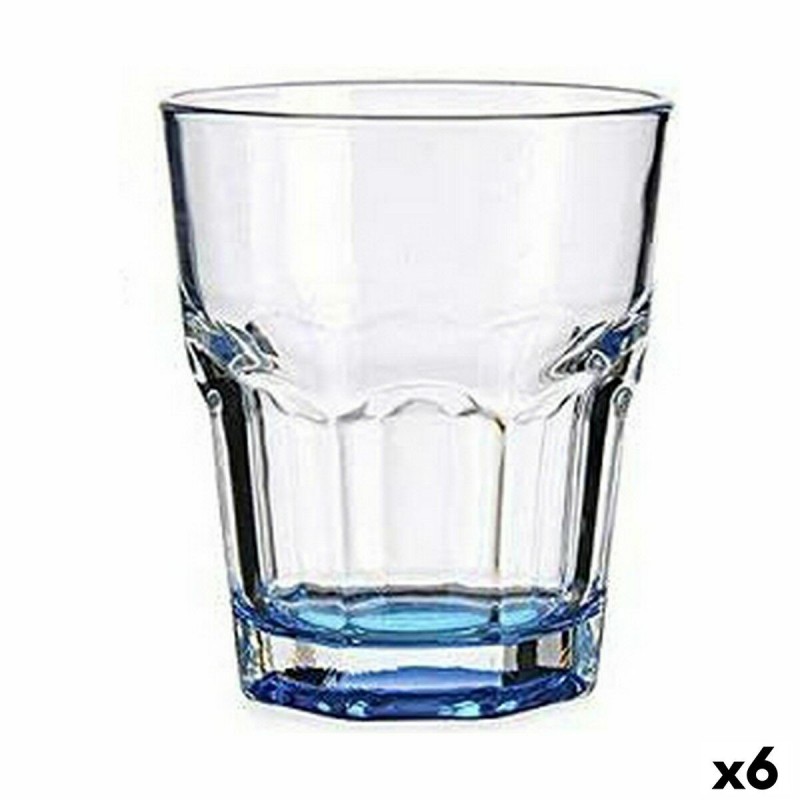 Verre Rouge Violet Bleu Rose Vert Jaune verre (285 ml) (6 Unités)