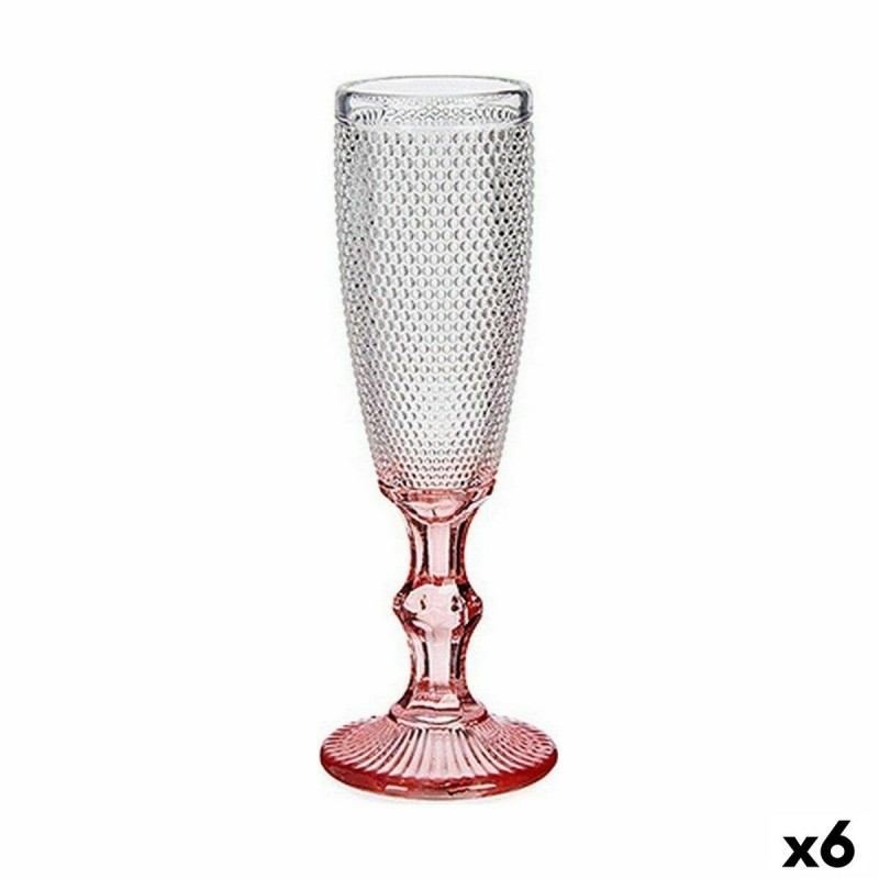 Champagne glass Pink Transparent...
