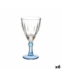 verre de vin Exotic Verre Bleu 6 Unités (275 ml)