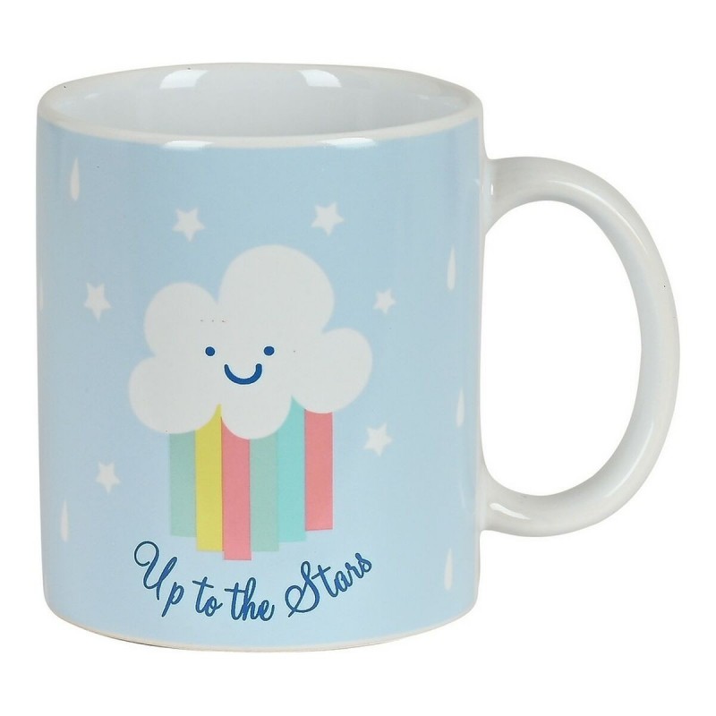 Tasse mug Glow Lab Nube Céramique Bleu clair (350 ml)