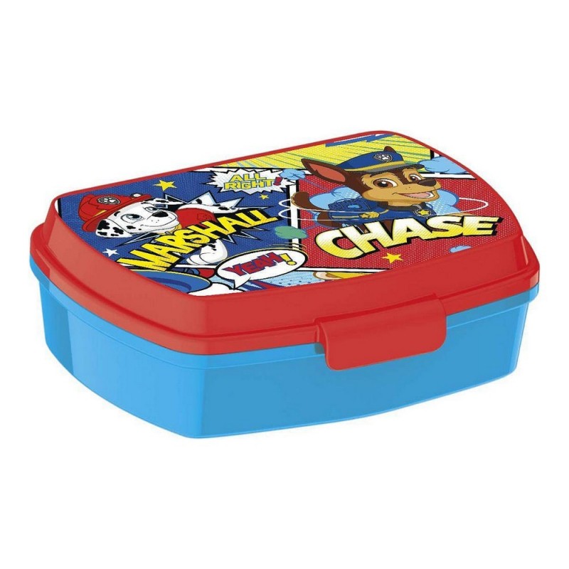 Boîte à Sandwich The Paw Patrol Friendship Rouge Bleu (17 x 5.6 x 13.3