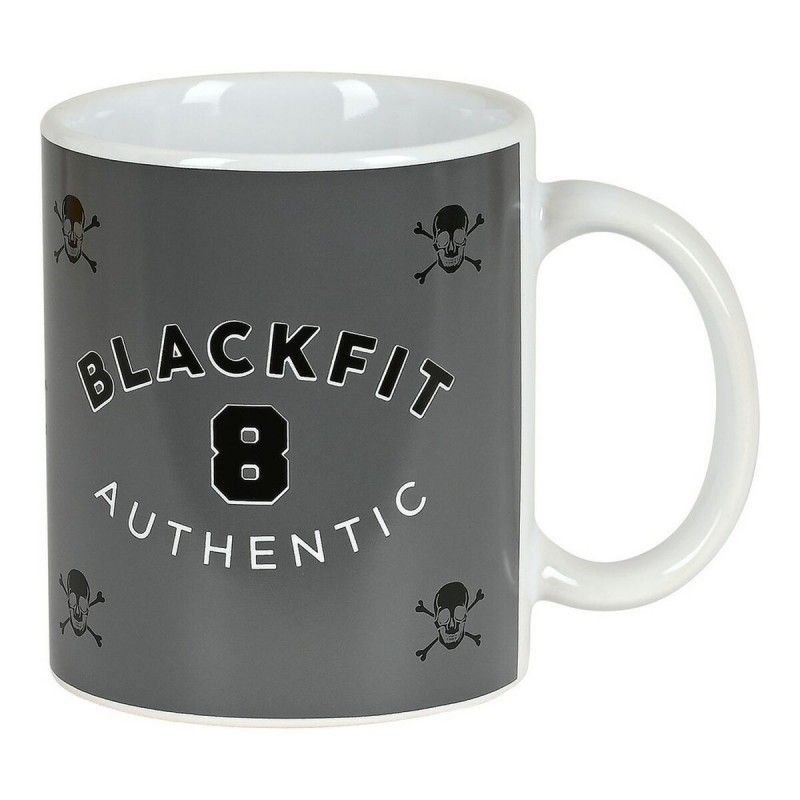Mug BlackFit8 Skull Ceramic Black...