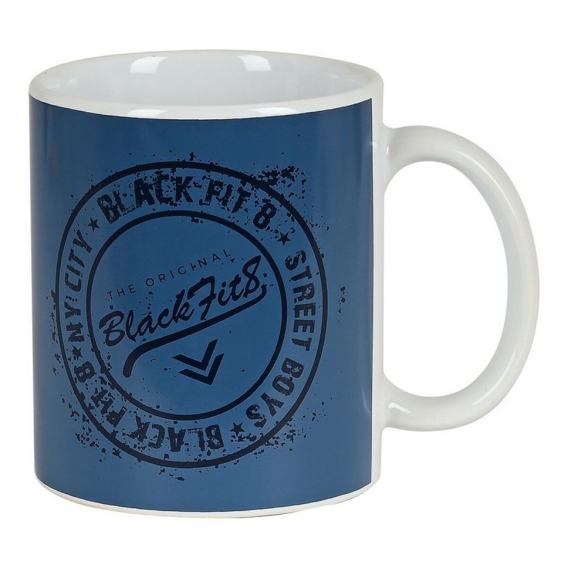 Mug BlackFit8 Stamp Ceramic Blue (350...