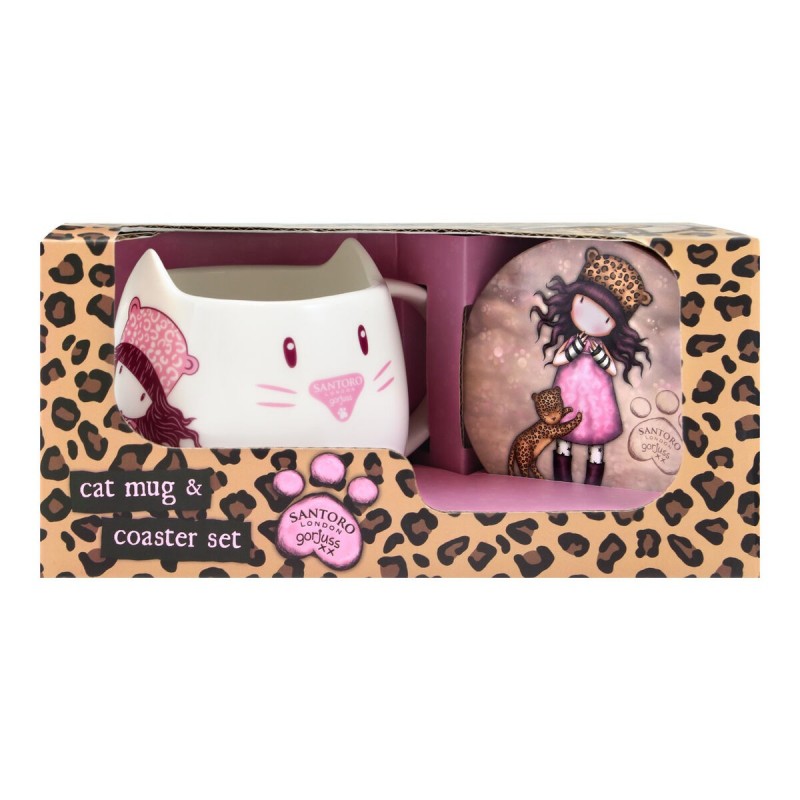 Set Gorjuss Purrrrrfect love Cup...