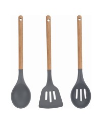 Ensemble d'ustensiles de cuisine San Ignacio Ordesa Silicone (3 Pièces