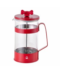 Cafetière à Piston Benetton Rainbow Rouge Acier inoxydable Verre Boros