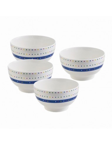 Set de Bols Benetton Addige Porcelaine Bone China 650 ml (4 uds)