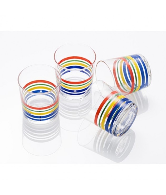 Set de Verres Benetton Po verre Verre 0,33 L (4 uds)