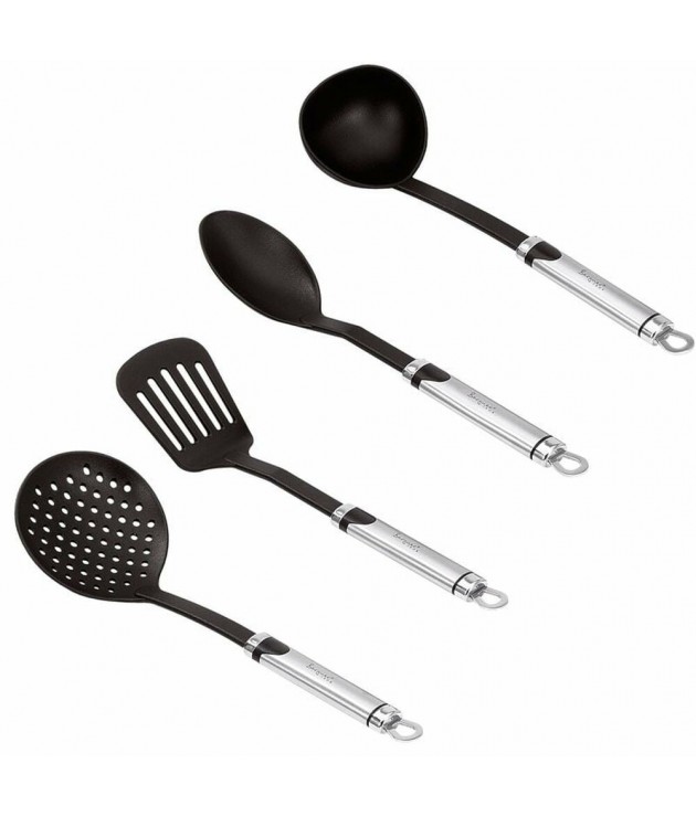 Ensemble d'ustensiles de cuisine Bergner Acier inoxydable Nylon (4 pcs