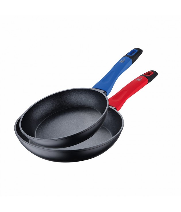Set of pans Benetton Blue Red...