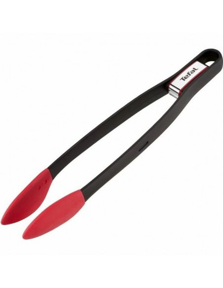 Pinces de Cuisine Tefal Rouge Noir Silicone