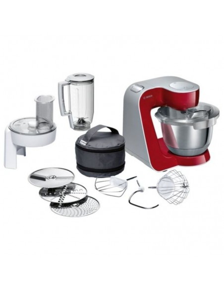 Robot culinaire BOSCH MUM58720 1000W 3,9L EasyArmLift Rouge Argent 100