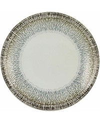 Service de vaisselle Novastyl Grès Blanc/Marron (Ø 20 cm)