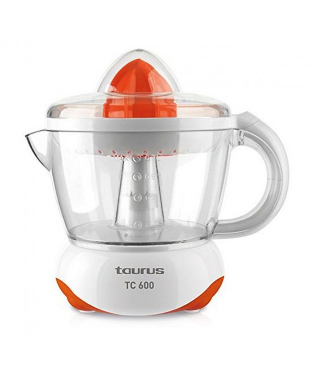 Centrifugeuse électrique Taurus TC600 Blanc/Orange (700 ml)