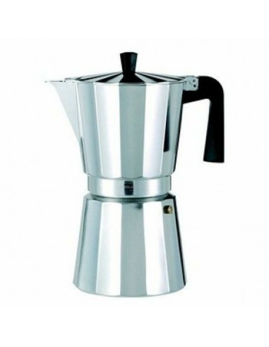 Cafetière Italienne Valira VITRO 6T Argenté Aluminium (6 Tasses)