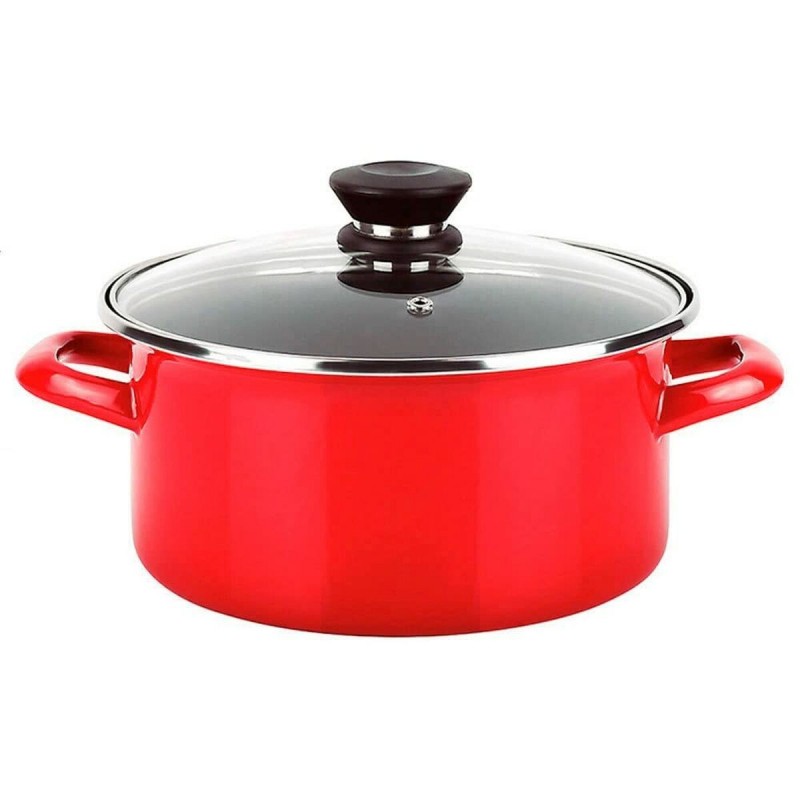 Casserole FAGOR Optimax Red Enamelled...