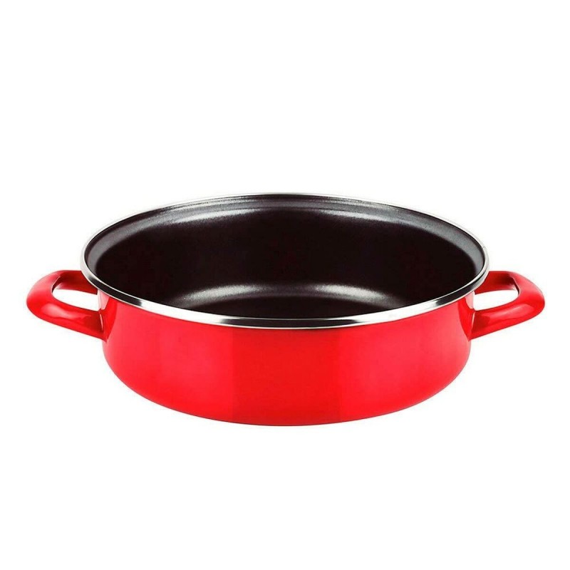 Plat à tarte FAGOR Optimax Rouge Acier émaillé (Ø 24 cm)