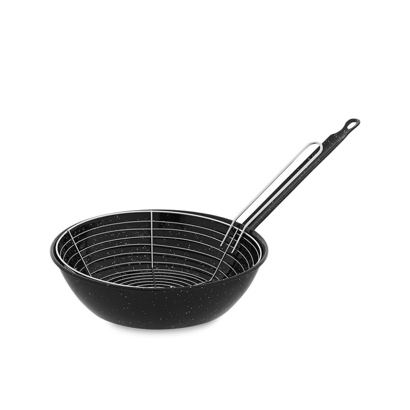 Frying pan with basket Vaello Black...