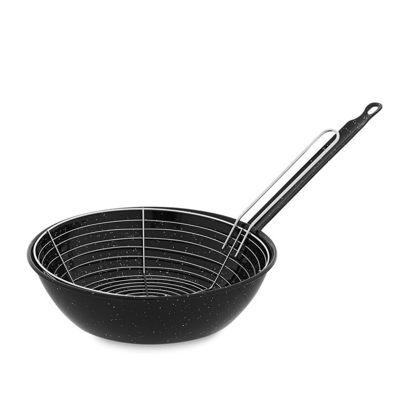 Frying pan with basket Vaello Black...