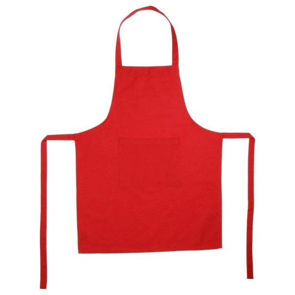 Tablier avec Poche Atmosphera Rouge Coton 60 x 80 cm