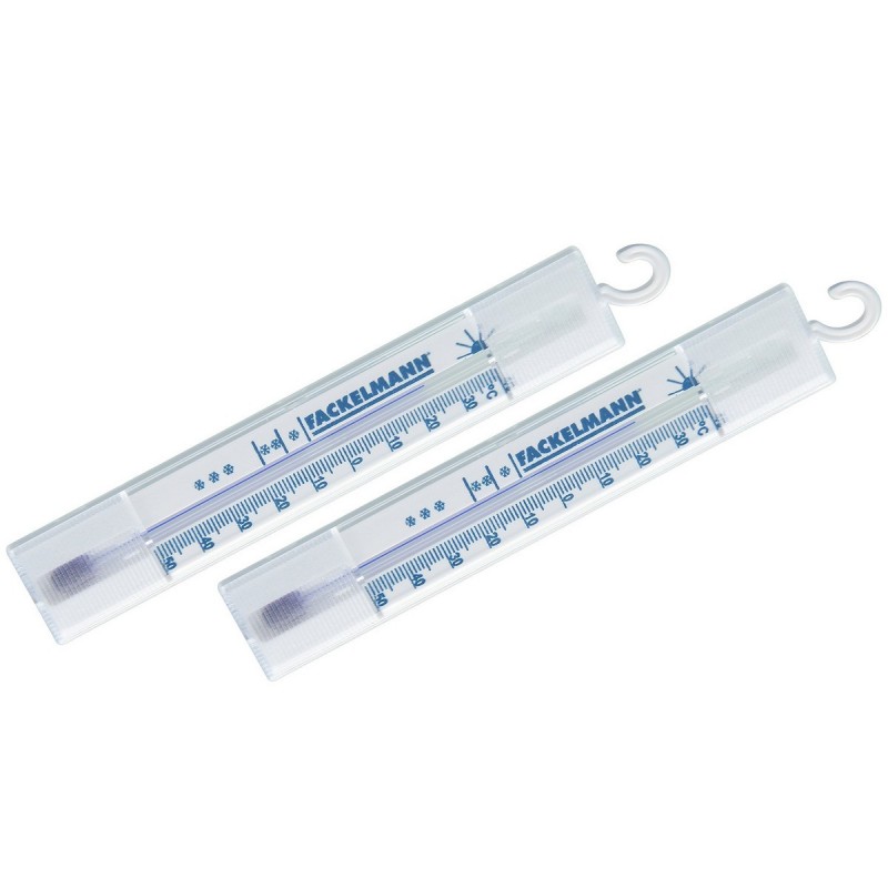 Thermomètre de congélateur Fackelmann 2,5 x 2,5 x 15,5 cm 2 Pièces