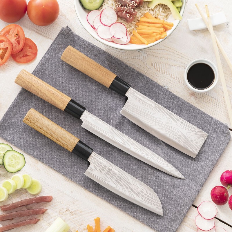 Set of Knives with Professional Carry...