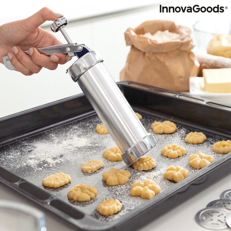 2-in-1 Biscuit Maker and Piping Gun...