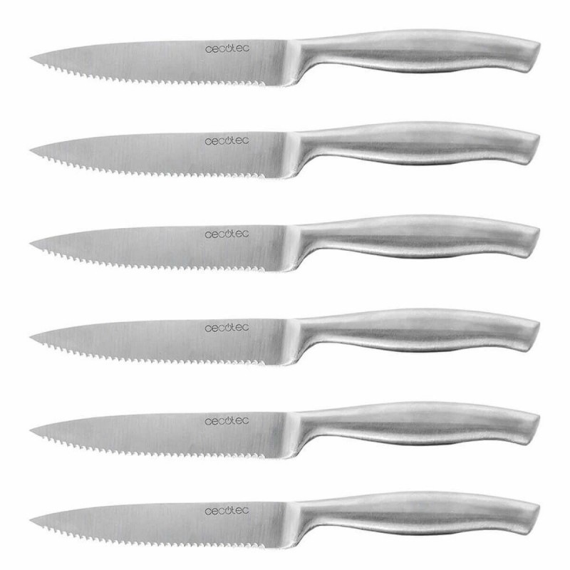 Knife Set Cecotec Stainless steel (6...