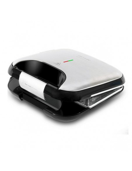 Machine à sandwich Cecotec Rock'nToast Fifty-Fifty 750W Acier inoxydab