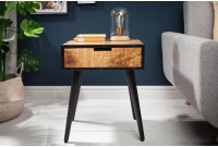 Table de chevet 45cm en bois massif