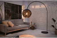 Lampadaire design moderne coloris noir